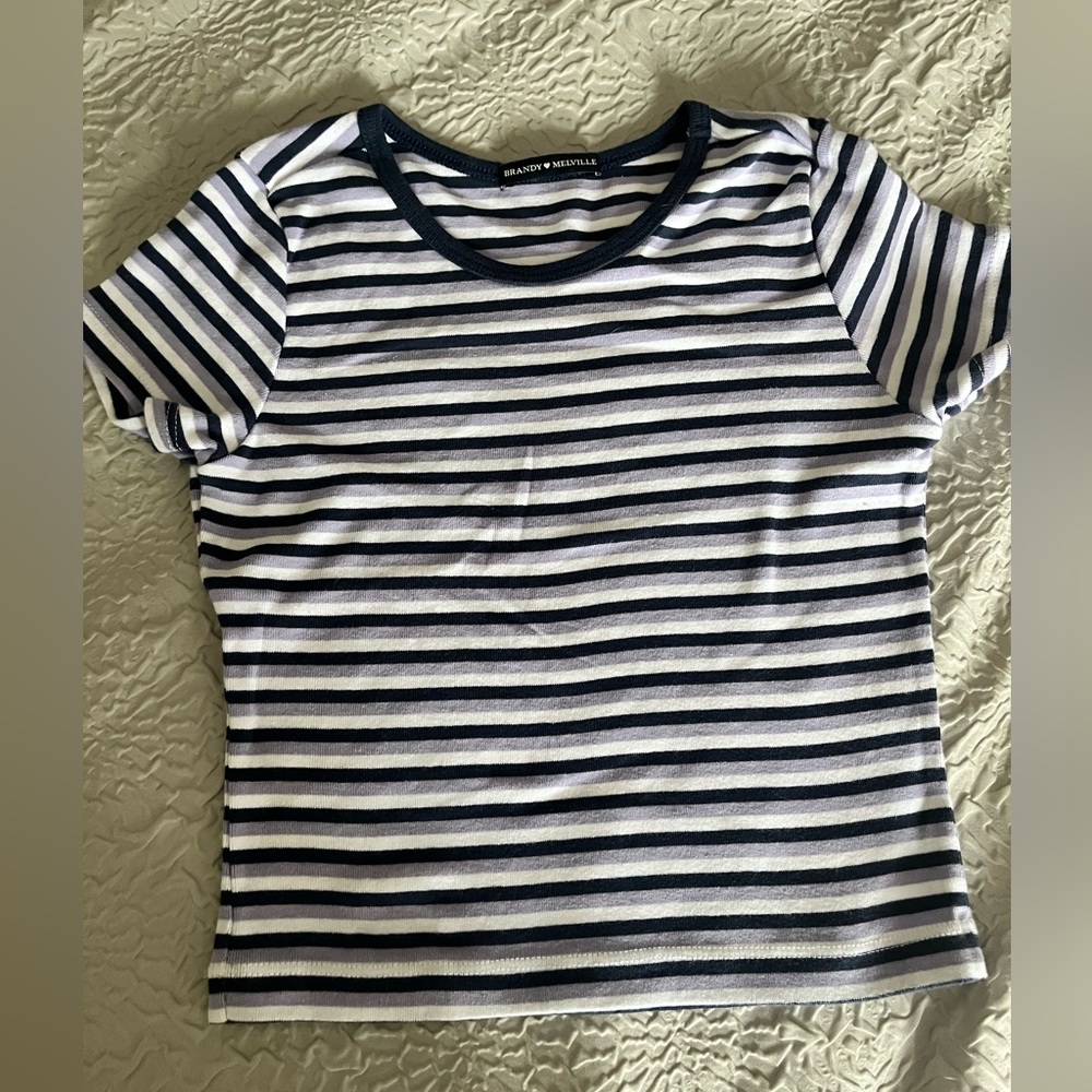 Brandy Melville striped tee